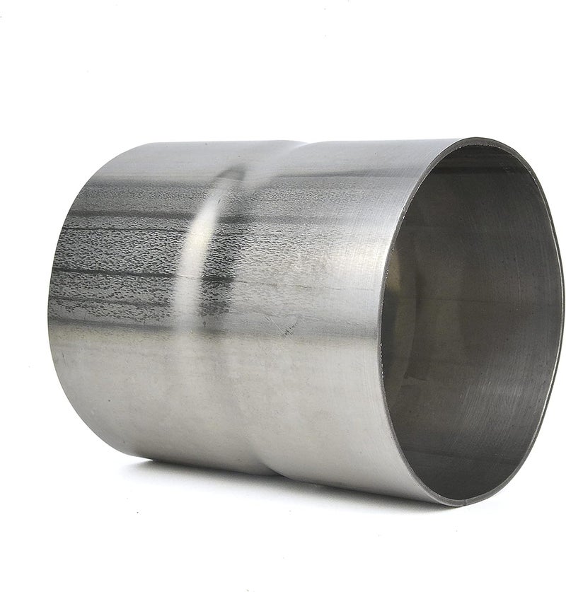 eLifecenter Universal ID 3" Exhaust Coupler Stainless Steel Exhaust Adapter - Image 1